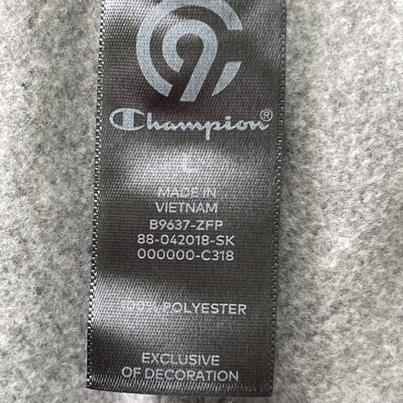 Champion Men's Joggers Size L Gray - Picture 6 of 9